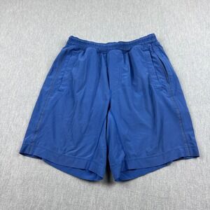 Lululemon Shorts Mens Medium Blue Pace Breaker Lined Drawstring Athletic Workout